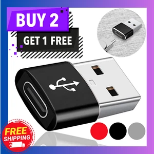 USB zu Typ C 3.1 A Stecker Adapter Konverter OTG Stecker für iPhone & Samsung UK - Bild 1 von 15