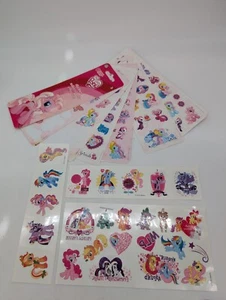 My Little Pony 2016 25 Temporary Tattoos And Year 2010 Partial Stickers Lot - Picture 1 of 7