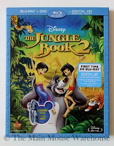 Disney Animated Movie The Jungle Book 2 II Blu-ray DVD Digital Copy No Slipcover - Picture 1 of 3