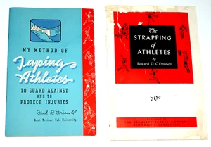 Taping Athletes Yale University Fred Driscoll Strapping Athletes Pamphlets - Picture 1 of 9