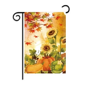 Double Sided 12"x18" sunflower Yard Flag Thanksgiving decoration garden flag - Picture 1 of 2