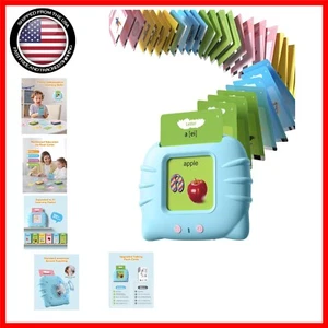 Talking Flash Cards Reader with 31 Themes – Perfect for Toddler Language Growth - Picture 1 of 8