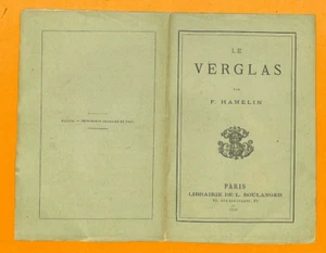 DIEPPE (76) ? F. HAMELIN " LE VERGLAS " POÉSIE / BROCHURE 1879 - Picture 1 of 2