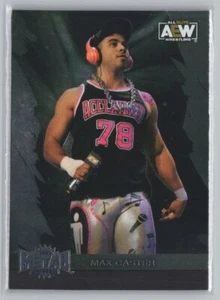 2022 SkyBox Metal Universe AEW #44 Max Caster - Picture 1 of 2