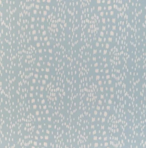 BRUNSCHWIG & FILS FABRIC 'LES TOUCHES REVERSE - MIST' 3.8 METRES 100% COTTON - Picture 1 of 7