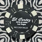 El Cortez Hotel No Cash Value Las Vegas, Nevada Gaming Poker Casino Chip EX4