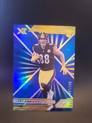2021 panini xr football pat freiermuth blue /199 - Image 1 of 2