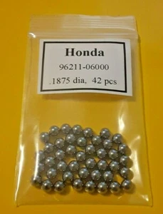 Honda ATC Triple Tree Fork Clamp Steering Stem , 42 new Ball Bearings - Picture 1 of 1