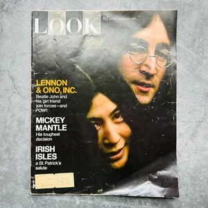 LOOK Magazin John Lennon Ono März 1969 Ausgabe - Bild 1 von 14