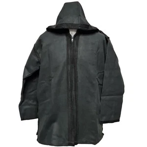 Marokkanische Wollmischung Baja Jerga Jacke Hoodie Festival Hippie Tribal Grau - Bild 1 von 3