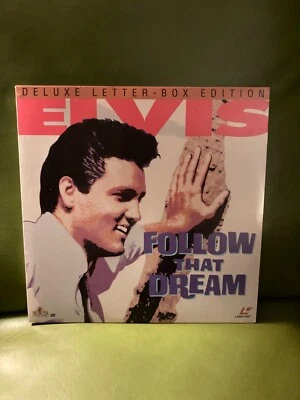 ELVIS Presley ~ FOLLOW that DREAM  Laserdisc Arthur O'Connell Letter-Box Nice! - Image 1 of 3