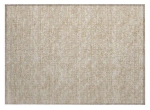 Addison Rugs Chantille ACN514 Beige 1'8" x 2'6 Indoor Outdoor Area Rug, Stain - Picture 1 of 5