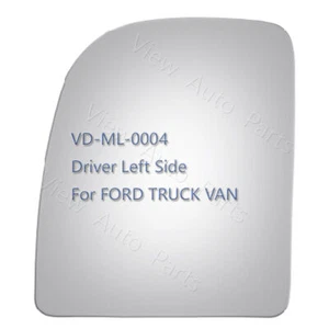 Upper Tow Mirror Glass for 99-07 Ford F-250 F-350 F450 Super Duty Driver Side LH - Picture 1 of 12