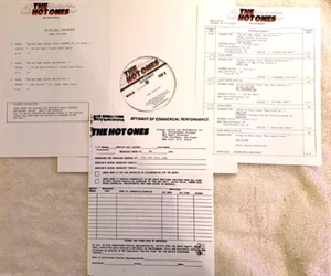 4/29/85 DAVE ROBERTS HOT ONES,NEW EDITION IN STUDIO, PRODUCERS STOCK, MINT - Picture 1 of 1