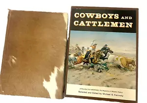 Pony Hide Book Cowboys & Cattlemen First Edition By Michael S. Kennedy LTD 1/199 - Picture 1 of 24