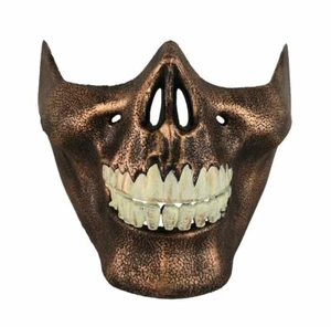 Steampunk Cosplay Halloween Verkleidung Kostüm Maske Schädelmund Skull Schädel - Bild 1 von 2