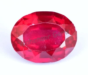 Impresionante piedra preciosa de Mozambique 15,00 rubí rojo sangre certificado ovalado - Imagen 1 de 5