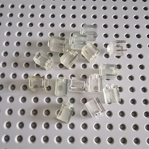LEGO Basic Baustein Grundstein 1x1 Transparent Klar 15 stk Brick 3005 A103 - Picture 1 of 1
