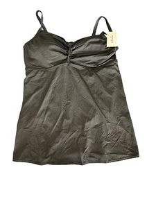 Swimsuits For All Womens Black Swimdress 24D/DD NWT Swimsuit 24D 24DD Plus 24 - Picture 1 of 5