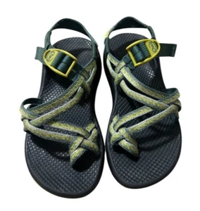 Women's Two-tone Green Chaco Sandals - 5 - Picture 1 of 4