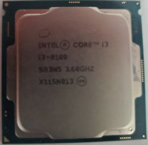 FOR SALE: Intel Quad Core i3 - 8100 3.6 GHz SR3N5 Processor