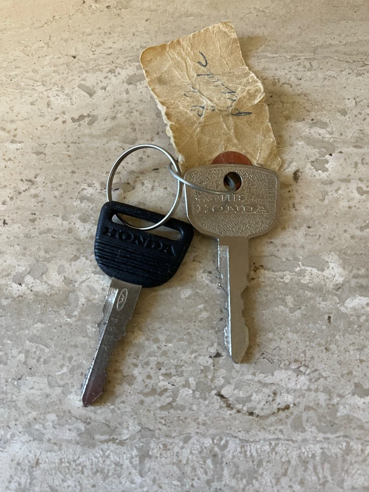 Honda Prelude 1982 llaves OEM Foto 1 de 1