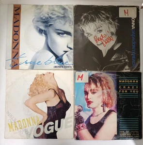 LOTTO 7x MADONNA 7" 45 giri disco vinile - Foto 1 di 4