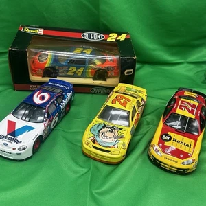 NASCAR Diecast 1 24 Lot Of 4 22 29 6 24 Gordon Grissom Burton Dodge Chevy Ford - Picture 1 of 11