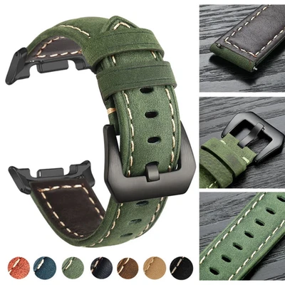 Correa de reloj de cuero para reloj Samsung Galaxy 8/8 clásico 40 44 46 47 mm Ultra 2025 Foto 1 de 4