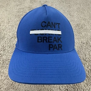 G/FORE Cant Break Par Hat Cap Snap Back Mens One Size Blue Golf Slogan Funny - Picture 1 of 10