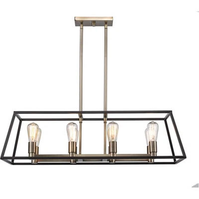 Trans Globe Lighting 10468-ROB Adams Pendant Rubbed Oil Bronze - Image 1 of 4