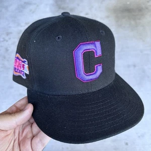 7 1/4 Mütze Club Fitted Hat Kid Cudi Crossover New Era 59fifty Cleveland Indians - Bild 1 von 3
