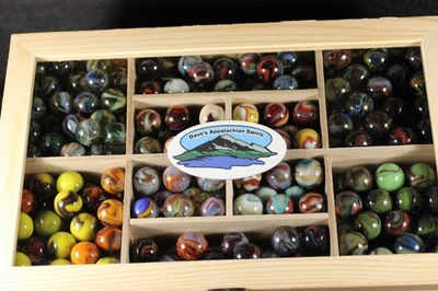 Caja de canicas Dave's Appalachian Swirls "Caja de coleccionistas" Foto 1 de 4