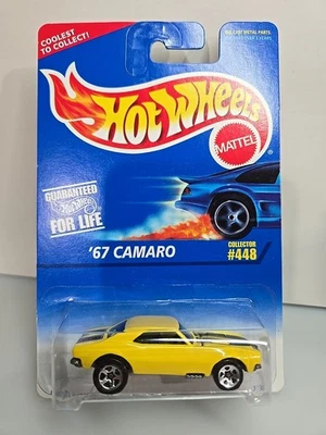 Hot wheels '67 CAMARO #448 抽油烟机开口黄色  — 第 1/4 张图片