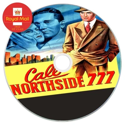 Call Northside 777 (1948) Public Domain Film DVD Free 1st Class UK Post - Image 1 of 2