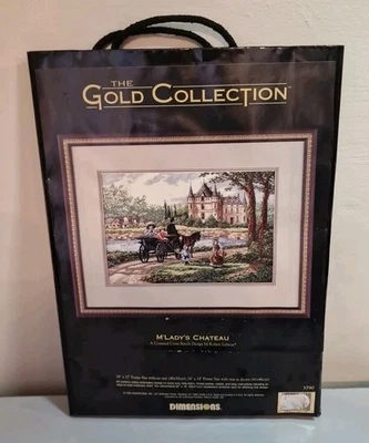 The Gold Collection - Counted Cross Stitch Kit - M'Lady's Chateau - BN - Image 1 of 4