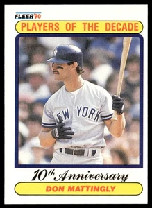 1990 Fleer Don Mattingly New York Yankees #626 - Bild 1 von 2