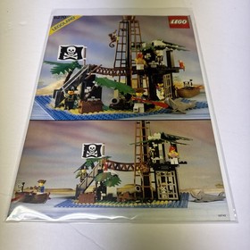 LEGO INSTRUCTIONS MANUAL BOOKLET ONLY 6270 Forbidden Island PIRATES