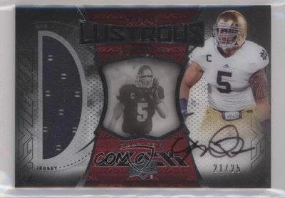 2013 Exquisite Collection /25 Manti Te'o #BRL-7 Auto RC - Image 1 of 2