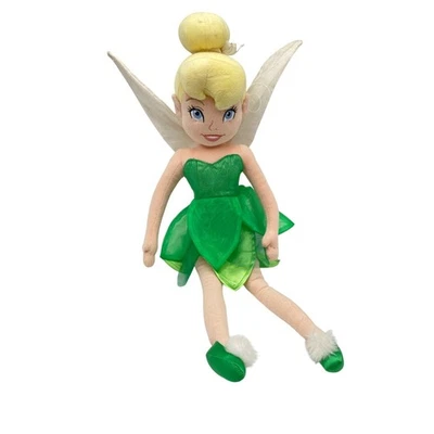Disney Campanilla Peluche 22" Muñeca Juguete Peluche Peter Pan Hadas Niños Foto 1 de 4