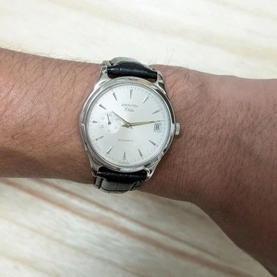 Zenith Elite Date Automatic Stainless Steel Men's Watch 36mm - 90/01.0040.680 - - Image 1 of 4