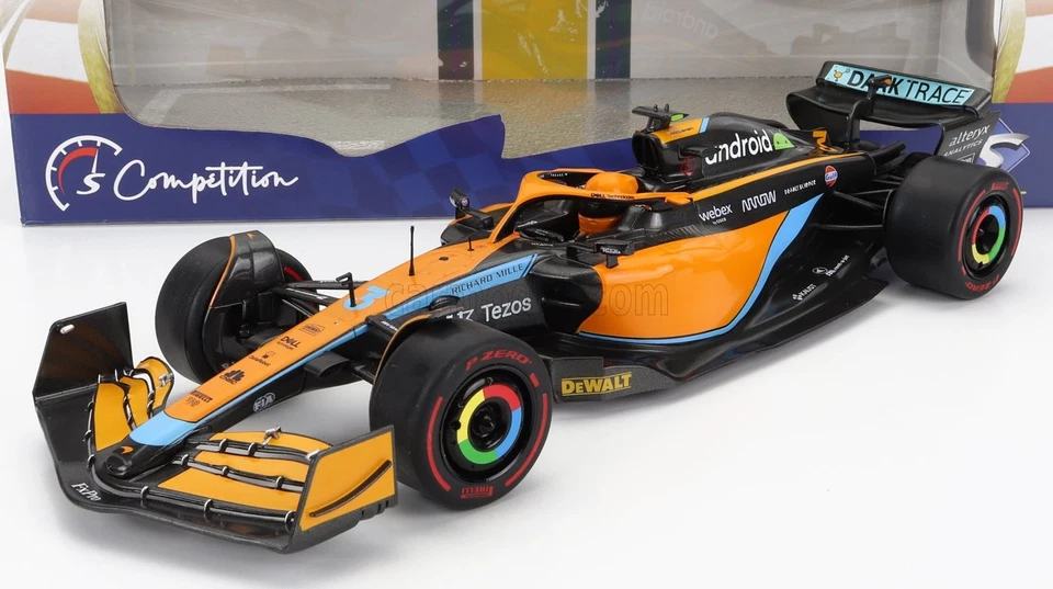 1/18 SOLIDO - McLAREN - F1  MCL36 TEAM MCLAREN N 3 AUSTRALIAN GP 2022 1809101 - Immagine 1 di 1