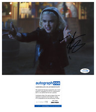 Kiernan Shipka signed photo 8x10 proof ACOA autographed Sabrina RACC 6