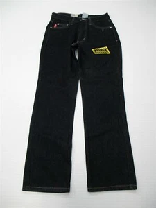new C'EST TOI Womens Size 1 Short High Waist Dark Indigo Wash Straight Leg Jeans - Picture 1 of 9
