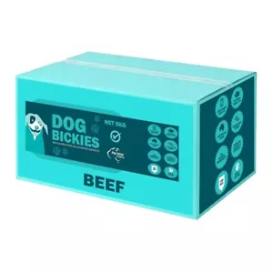 Petrite Australian Beef Bickies Dog Biscuits - 5kg Bulk Box - Picture 1 of 2