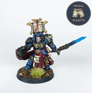 Warhammer 40k - Carcharodons Astra Space Sharks - Librarian in Terminator Armour - Picture 1 of 6