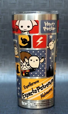 Tervis Harry Potter ~ Taza de café de viaje con dijes de acero inoxidable ~ 20 oz con tapa Foto 1 de 4