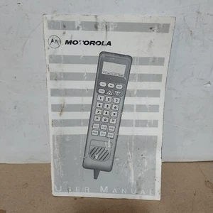 Vintage Motorola Car Phone Manual bag 1993 - Picture 1 of 4