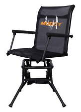 Hunting Ground Blind Chair Swivel Packable with Adjustable Legs Steel Frame