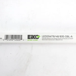 EIKO 4FT REPLACEMENT LED LIGHT BULB 2 PRONG LIGHT BULB LED15WT8/48/835-DBL-A - Picture 1 of 4